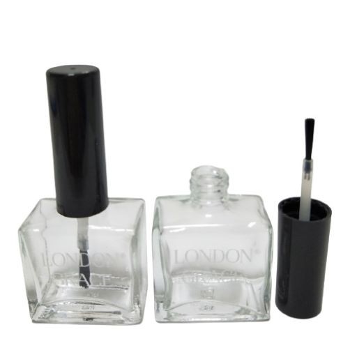 指甲油玻璃瓶, 15ml 扁方瓶