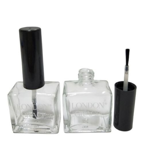 指甲油玻璃瓶, 15ml 扁方瓶
