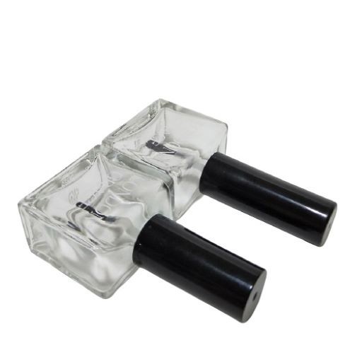 指甲油玻璃瓶, 15ml 扁方瓶