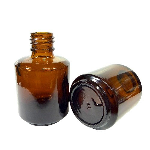 指甲油玻璃瓶 15ml 茶色瓶