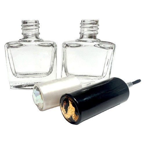 指甲油玻璃瓶 10ML 扁方形瓶