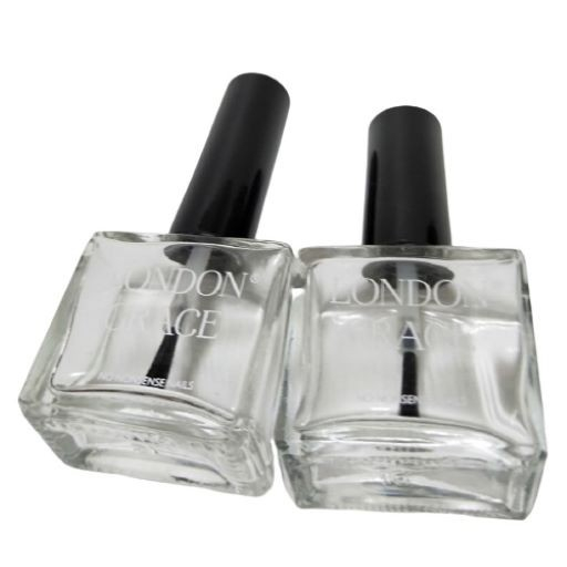 指甲油玻璃瓶, 15ml 扁方瓶