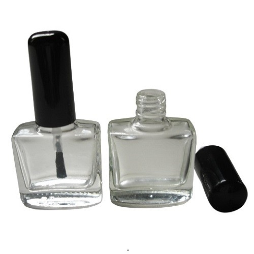 指甲油玻璃瓶, 10ml, 15ml 扁方形瓶