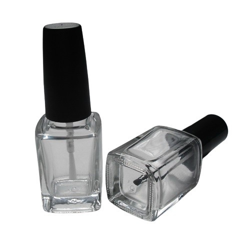 指甲油玻璃瓶, 12ml 方形瓶