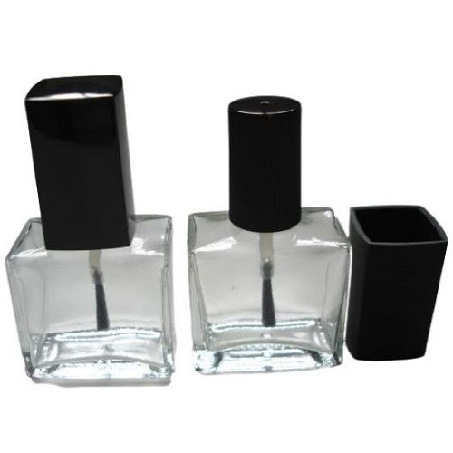 指甲油玻璃瓶, 15ml 方瓶