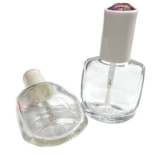 指甲油玻璃瓶 12ml 扁橢圓形