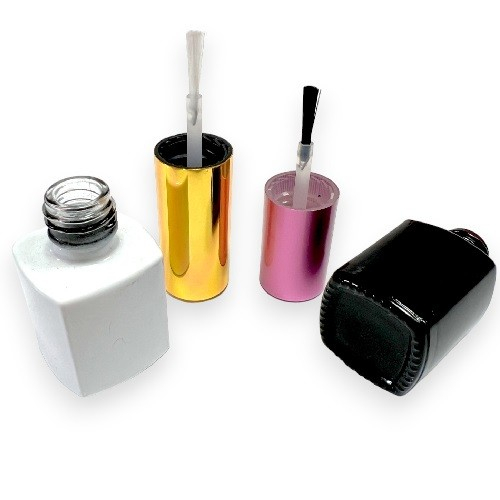 美甲光療膠烤漆玻璃瓶 7ML 方形瓶